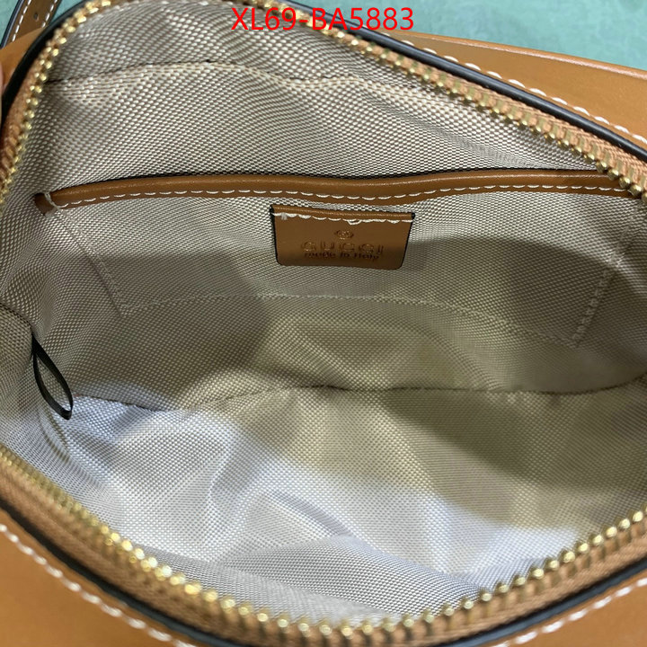 Gucci Bags(4A)-Crossbody- how to find designer replica ID: BA5883 $: 69USD,