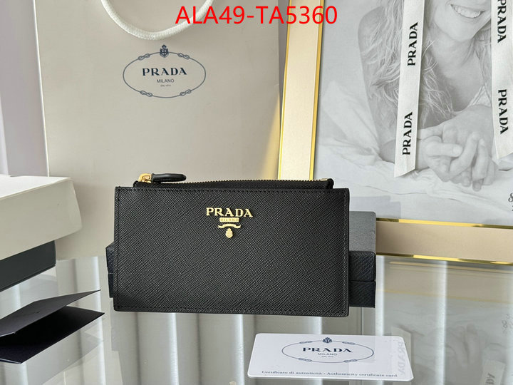 Prada Bags(TOP)-Wallet are you looking for ID: TA5360 $: 49USD,