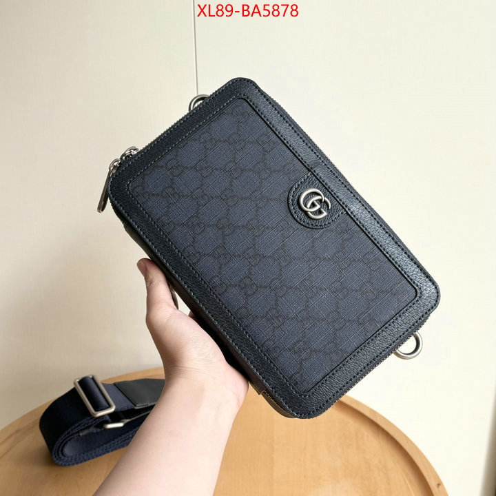 Gucci Bags(4A)-Crossbody- for sale online ID: BA5878 $: 89USD,