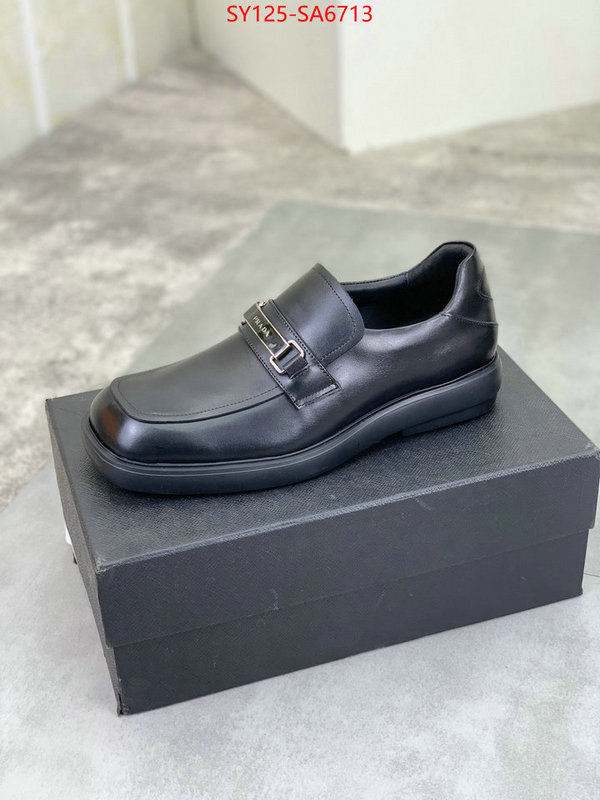 Men shoes-Prada what are the best replica ID: SA6713 $: 125USD