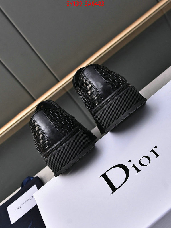 Men shoes-Dior 1:1 replica ID: SA6483 $: 139USD