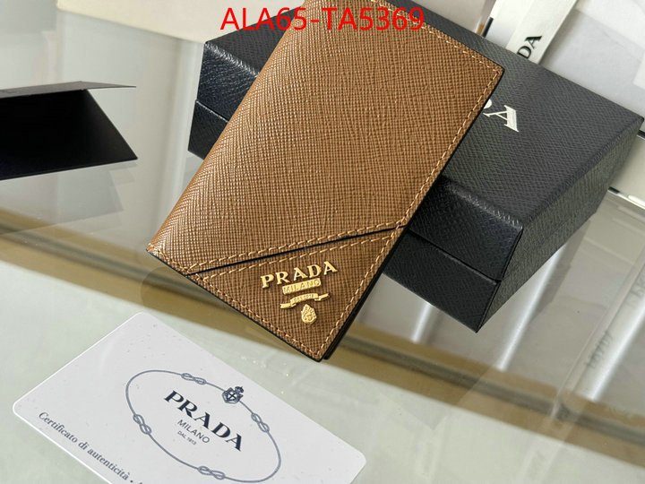 Prada Bags(TOP)-Wallet 2024 aaaaa replica customize ID: TA5369 $: 65USD,