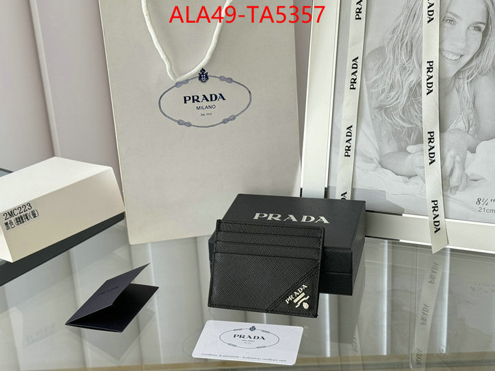 Prada Bags(TOP)-Wallet 7 star collection ID: TA5357 $: 49USD,