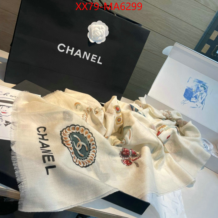 Scarf-Chanel outlet sale store ID: MA6299 $: 79USD