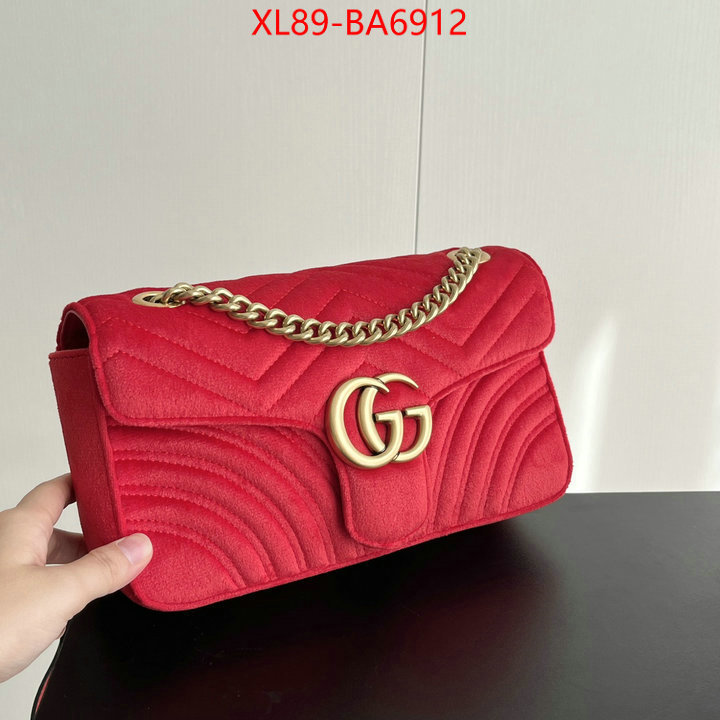 Gucci Bags(4A)-Marmont high quality replica designer ID: BA6912 $: 89USD,