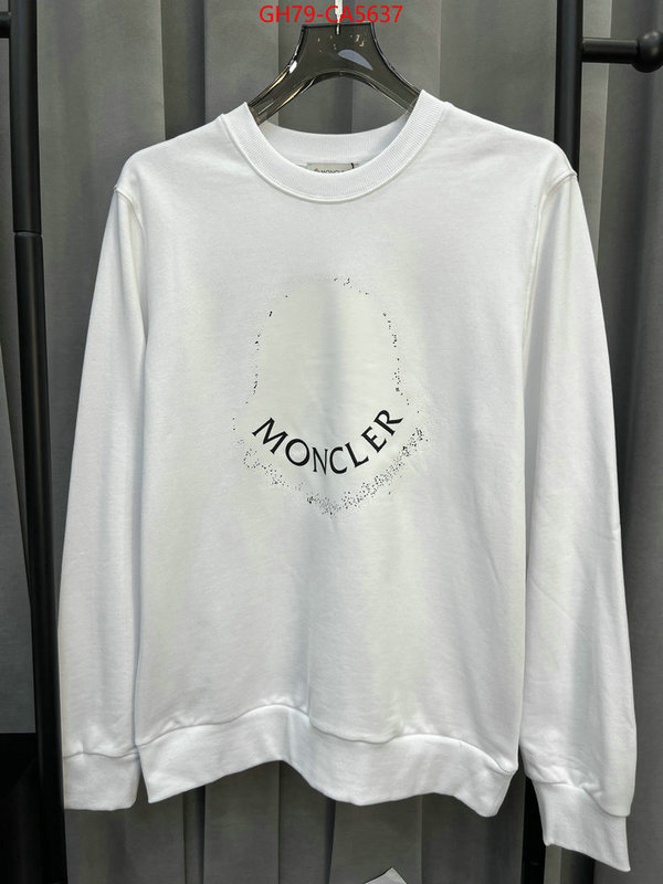 Clothing-Moncler 2024 aaaaa replica customize ID: CA5637 $: 79USD