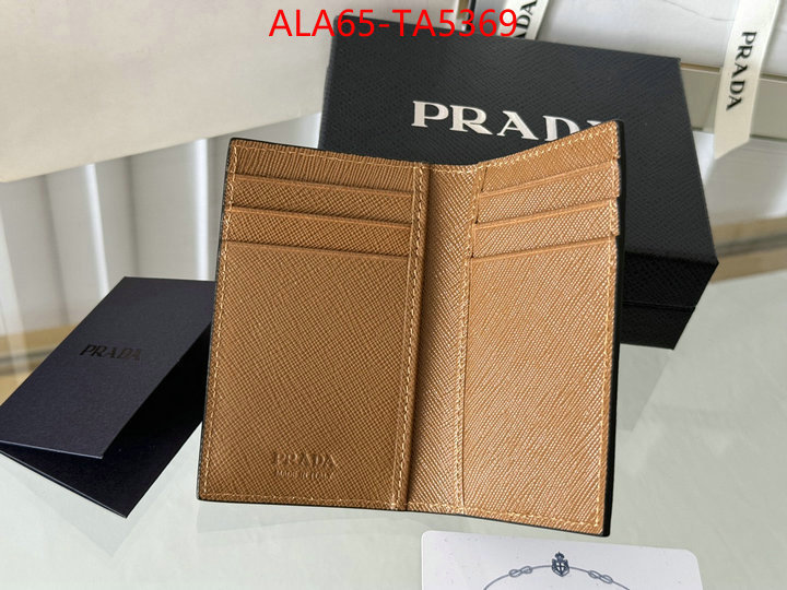 Prada Bags(TOP)-Wallet 2024 aaaaa replica customize ID: TA5369 $: 65USD,