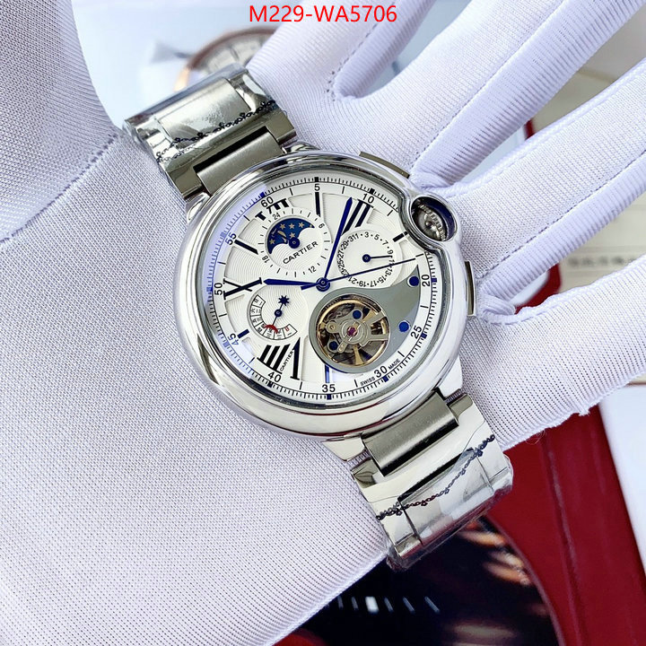 Watch(TOP)-Cartier highest product quality ID: WA5706 $: 229USD