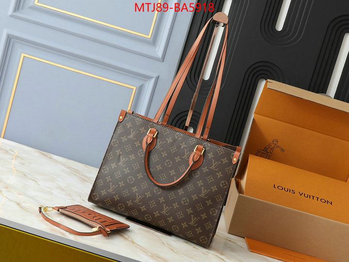 LV Bags(4A)-Handbag Collection- the best affordable ID: BA5918 $: 89USD,