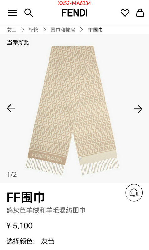 Scarf-Fendi what's best ID: MA6334 $: 52USD