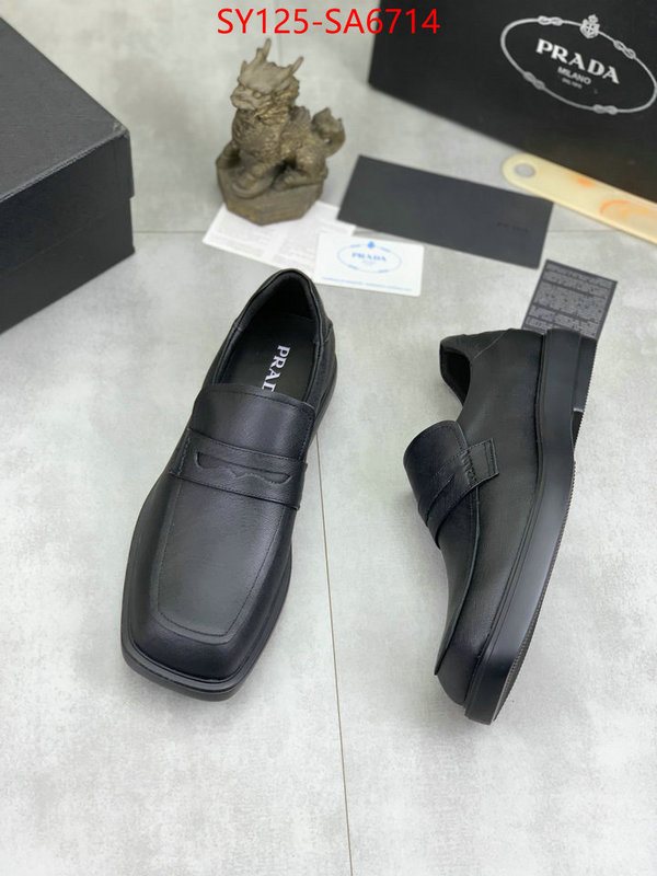 Men shoes-Prada fake cheap best online ID: SA6714 $: 125USD