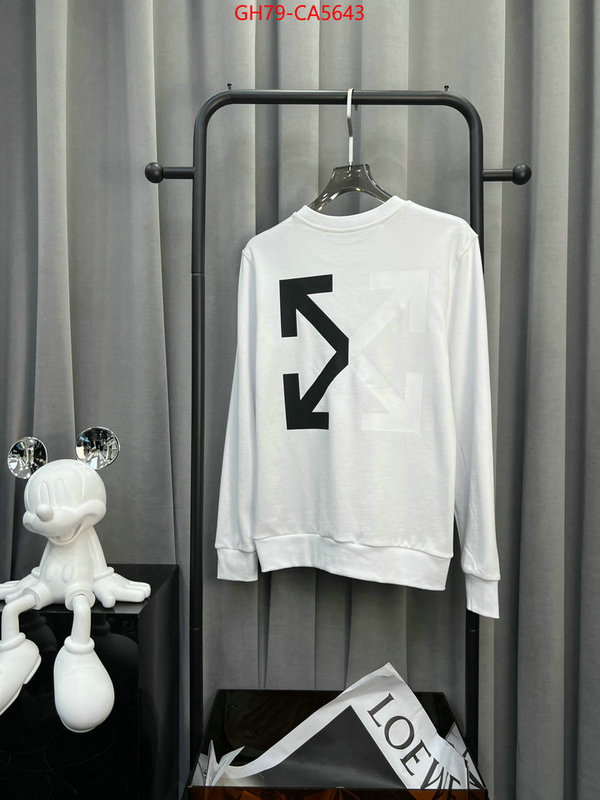 Clothing-OffWhite the quality replica ID: CA5643 $: 79USD