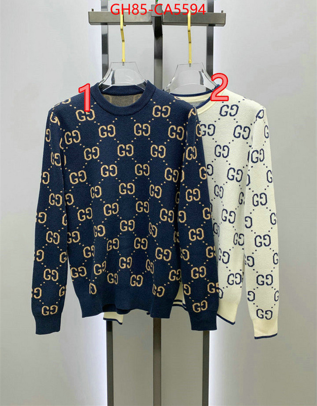 Clothing-Gucci 2024 perfect replica designer ID: CA5594 $: 85USD