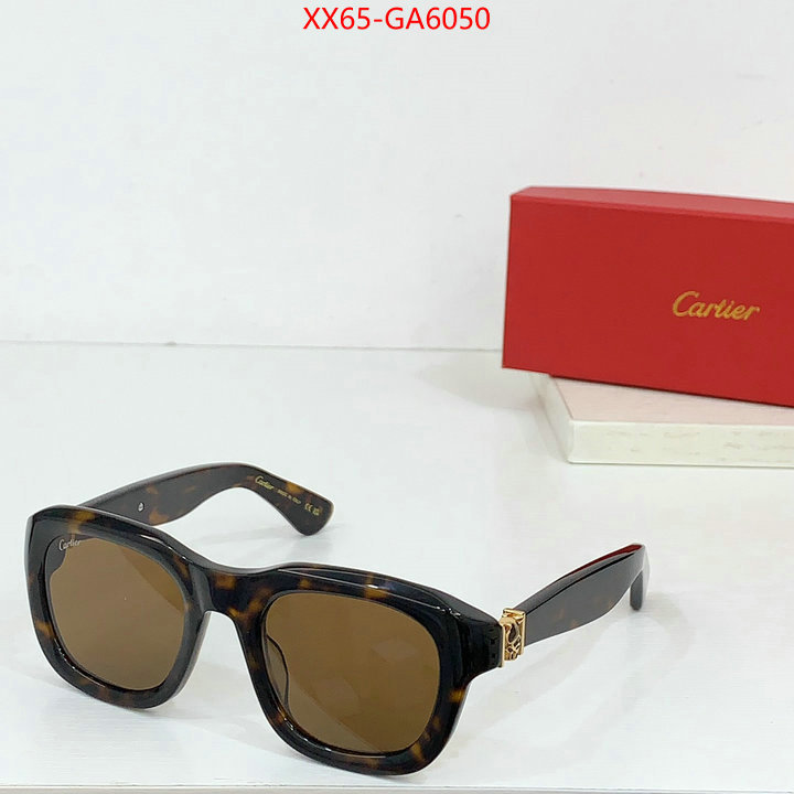 Glasses-Cartier the highest quality fake ID: GA6050 $: 65USD