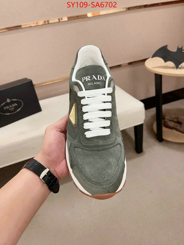 Men shoes-Prada top brands like ID: SA6702 $: 109USD