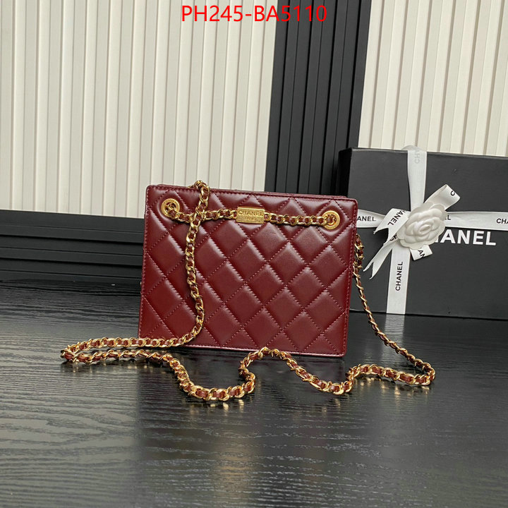 Chanel Bags(TOP)-Crossbody- top quality website ID: BA5110 $: 245USD,