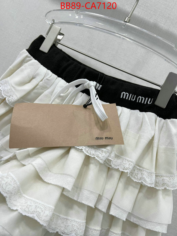 Clothing-MIU MIU shop cheap high quality 1:1 replica ID: CA7120 $: 89USD