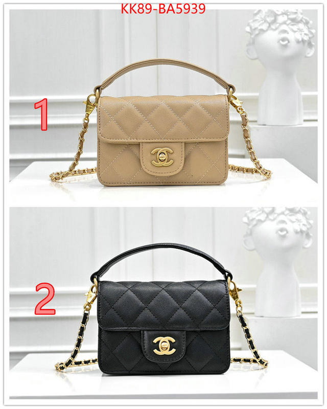 Chanel Bags(4A)-Crossbody- best quality replica ID: BA5939 $: 89USD,