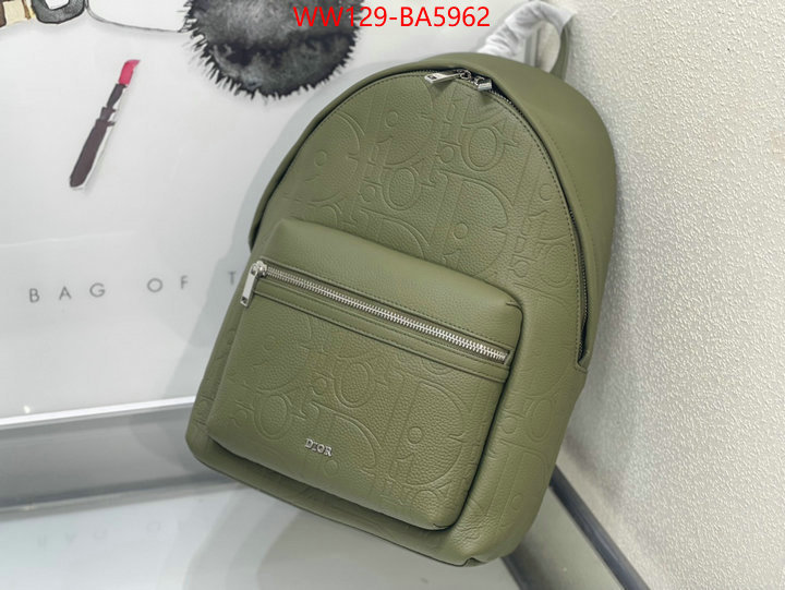 Dior Bags(4A)-Backpack- fake designer ID: BA5962