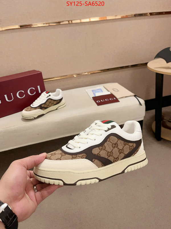 Men Shoes-Gucci 2024 luxury replicas ID: SA6520 $: 125USD