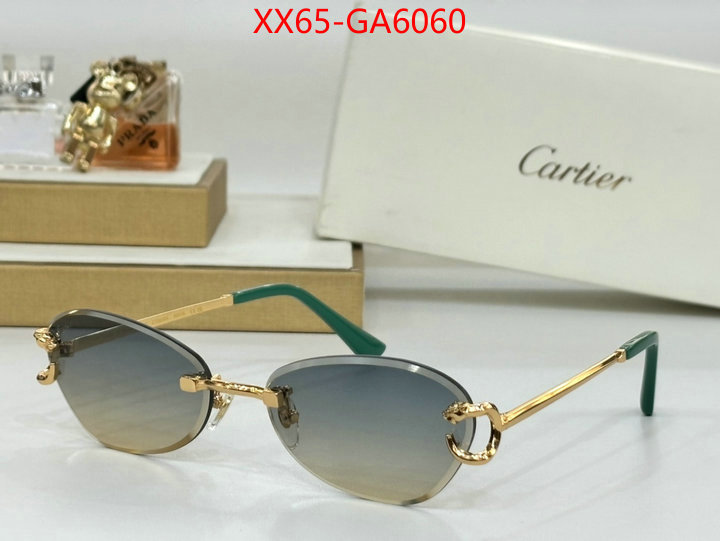 Glasses-Cartier cheap ID: GA6060 $: 65USD