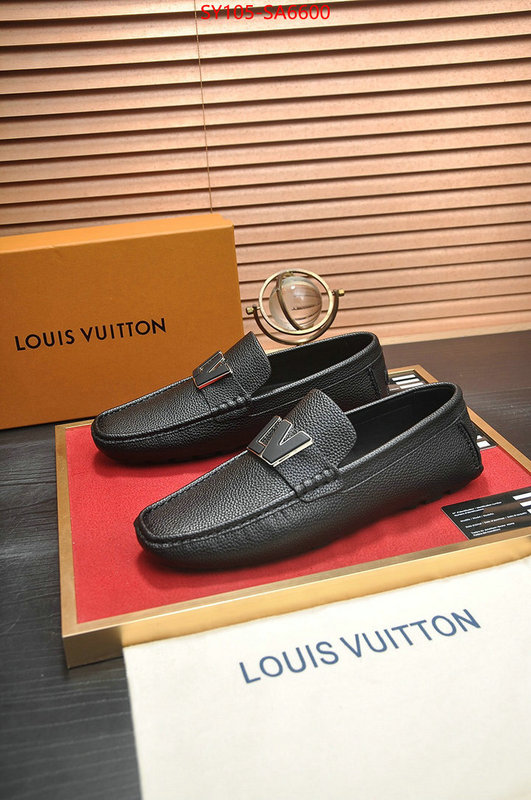 Men Shoes-LV fake aaaaa ID: SA6600 $: 105USD