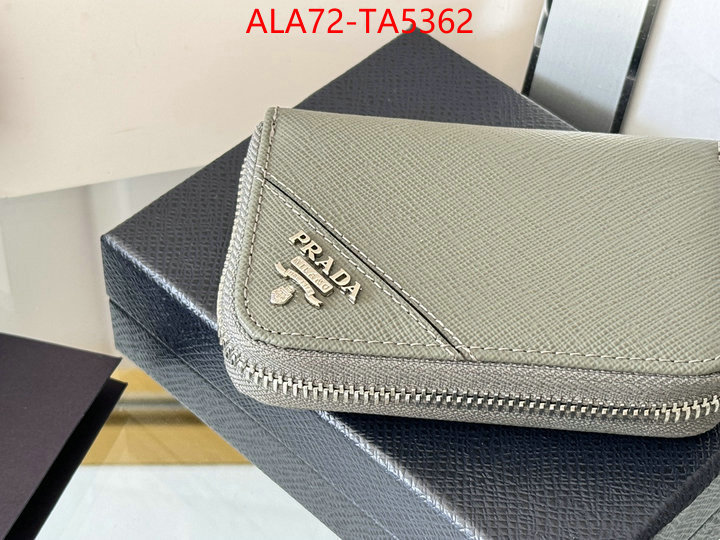 Prada Bags(TOP)-Wallet 2024 luxury replicas ID: TA5362 $: 72USD,