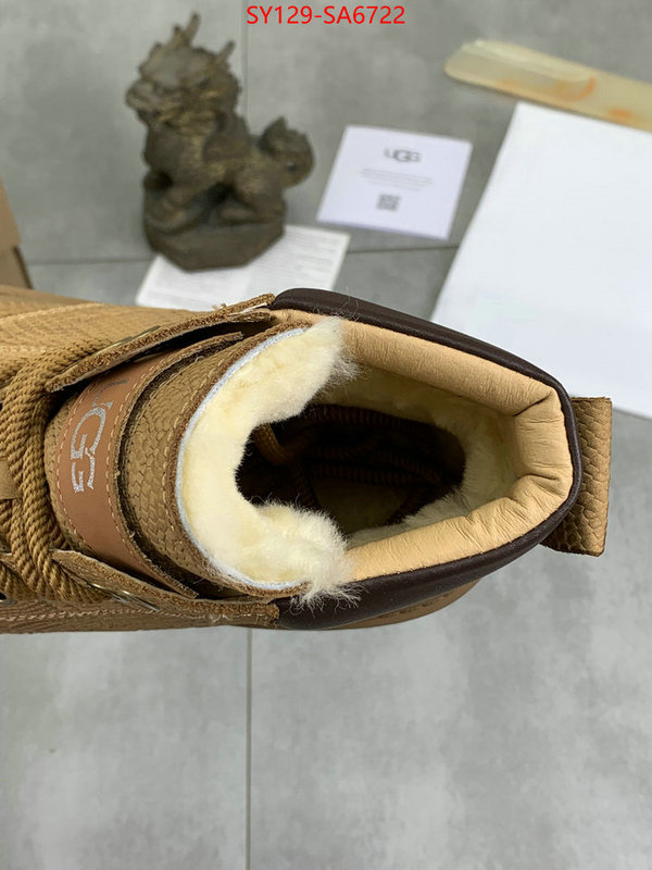 Men Shoes-UGG designer wholesale replica ID: SA6722 $: 129USD