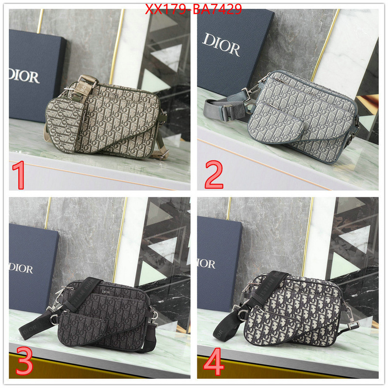 Dior Bags(TOP)-Saddle- is it ok to buy replica ID: BA7429 $: 179USD,