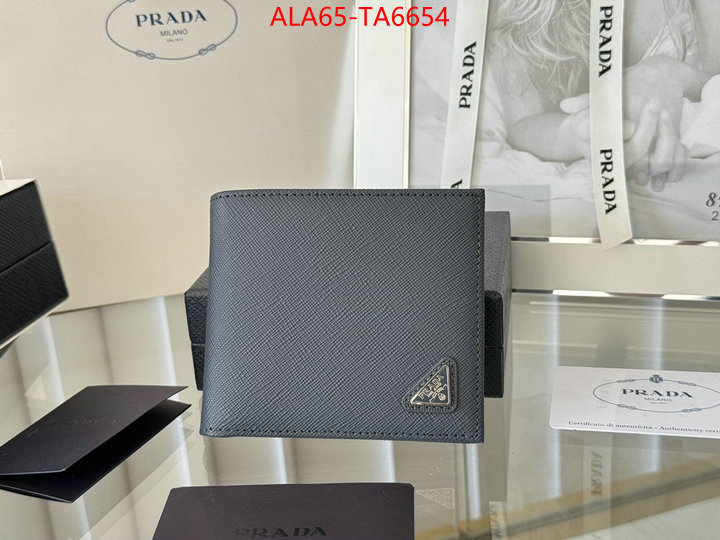 Prada Bags(TOP)-Wallet best luxury replica ID: TA6654 $: 65USD,