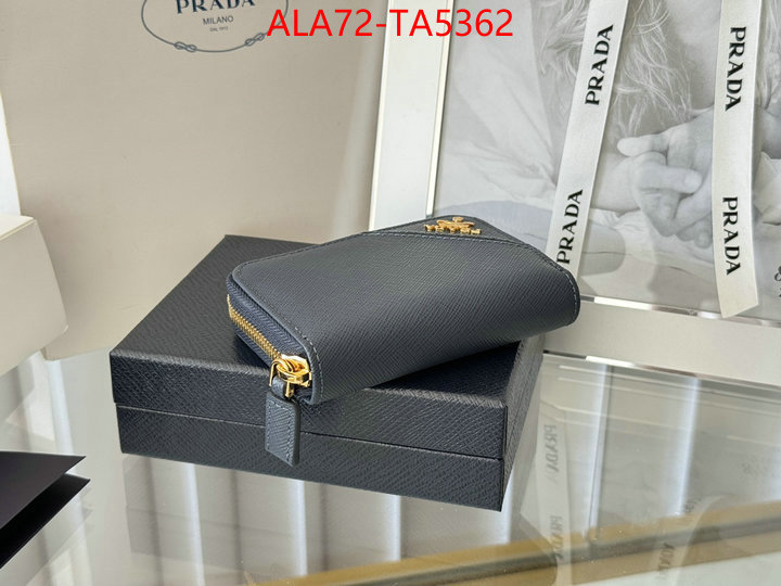 Prada Bags(TOP)-Wallet 2024 luxury replicas ID: TA5362 $: 72USD,