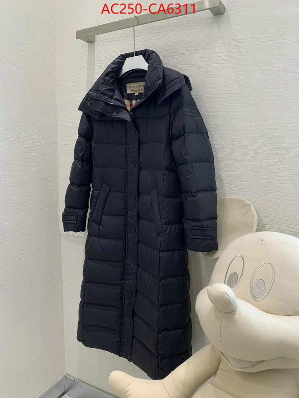 Down jacket Women-Burberry outlet 1:1 replica ID: CA6311 $: 250USD