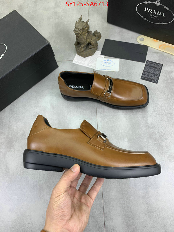 Men shoes-Prada what are the best replica ID: SA6713 $: 125USD