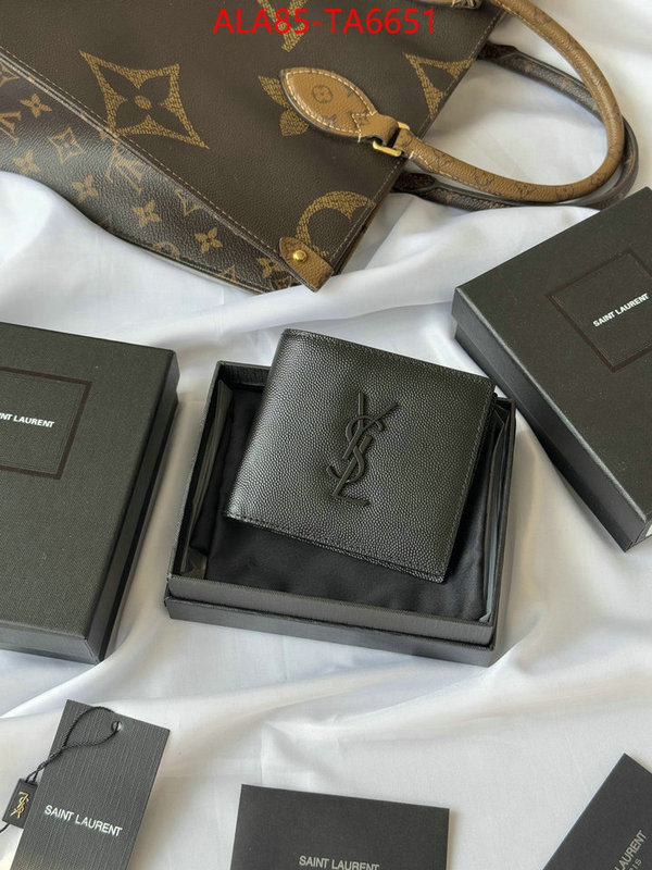 YSL Bags(TOP)-Wallet- 7 star ID: TA6651 $: 85USD,