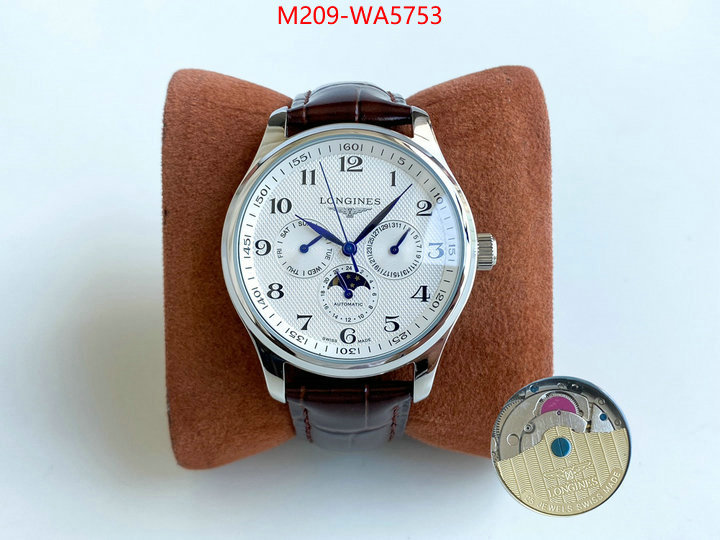 Watch(TOP)-Longines 1:1 clone ID: WA5753 $: 209USD