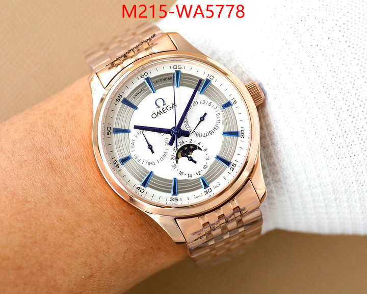 Watch(TOP)-Omega how to buy replcia ID: WA5778 $: 215USD