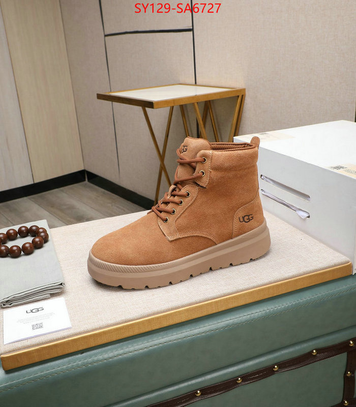 Men Shoes-UGG how to buy replica shop ID: SA6727 $: 129USD