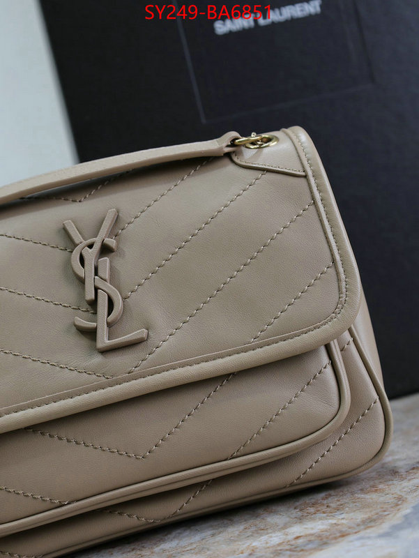 YSL Bags(TOP)-Niki Series best fake ID: BA6851 $: 249USD,