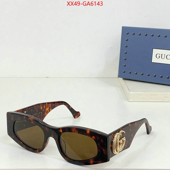 Glasses-Gucci 7 star replica ID: GA6143 $: 49USD