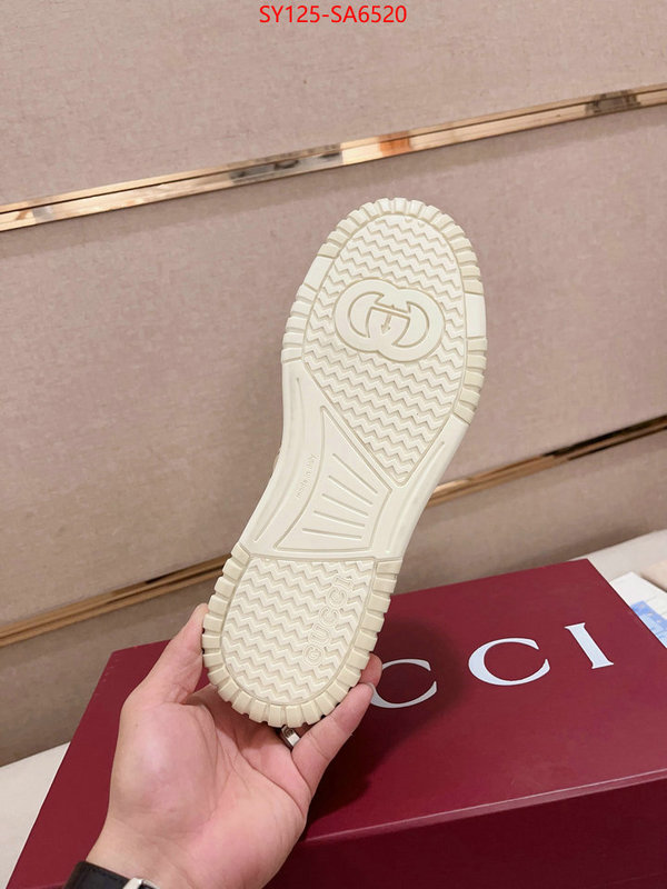 Men Shoes-Gucci 2024 luxury replicas ID: SA6520 $: 125USD