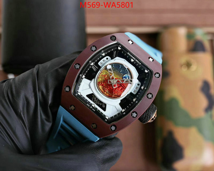 Watch(TOP)-Richard Mille best luxury replica ID: WA5801 $: 569USD