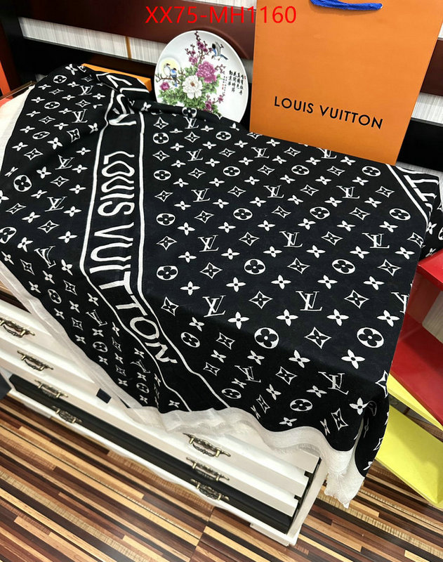 Scarf-LV shop cheap high quality 1:1 replica ID: MH1160 $: 75USD