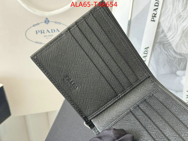 Prada Bags(TOP)-Wallet best luxury replica ID: TA6654 $: 65USD,