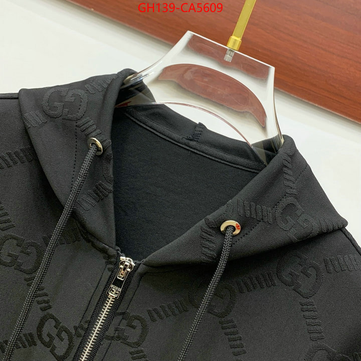 Clothing-Gucci the quality replica ID: CA5609 $: 139USD