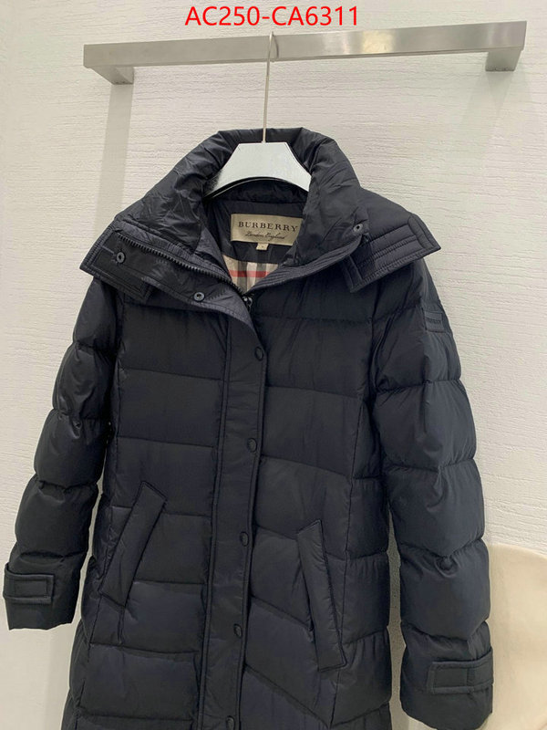 Down jacket Women-Burberry outlet 1:1 replica ID: CA6311 $: 250USD