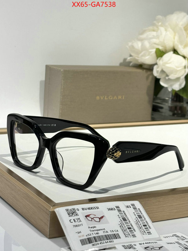 Glasses-Bvlgari buy first copy replica ID: GA7538 $: 65USD