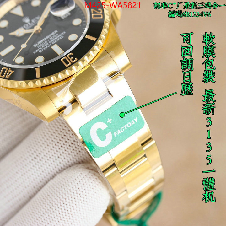 Watch(TOP)-Rolex replica designer ID: WA5821 $: 425USD