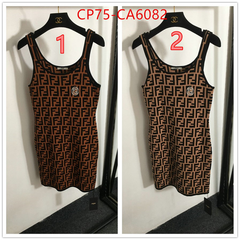 Clothing-Fendi replica 1:1 high quality ID: CA6082 $: 75USD