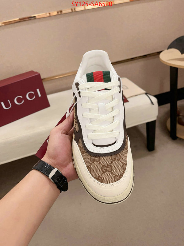 Men Shoes-Gucci 2024 luxury replicas ID: SA6520 $: 125USD