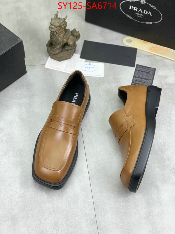 Men shoes-Prada fake cheap best online ID: SA6714 $: 125USD